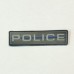 Police With Blue Line PVC Patch